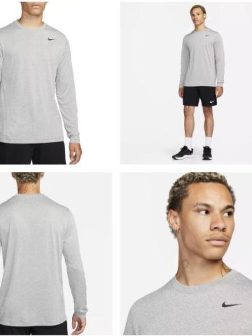 Nike Dri-FIT Legend Men's Long-Sleeve Fitness Top